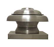 ARE and ARS Dome Axial Power Roof Exhaust/Supply Fans