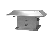 HRSB and HRSD Hooded Propeller Roof Supply Fans