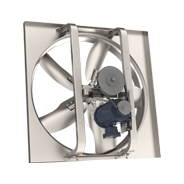 LCE and LCS Belt Drive Sidewall Propeller Exhaust/Supply Fans