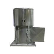TUB-HT Tubeaxial Upblast Propeller Roof Exhaust Fan for Heat and Smoke Removal