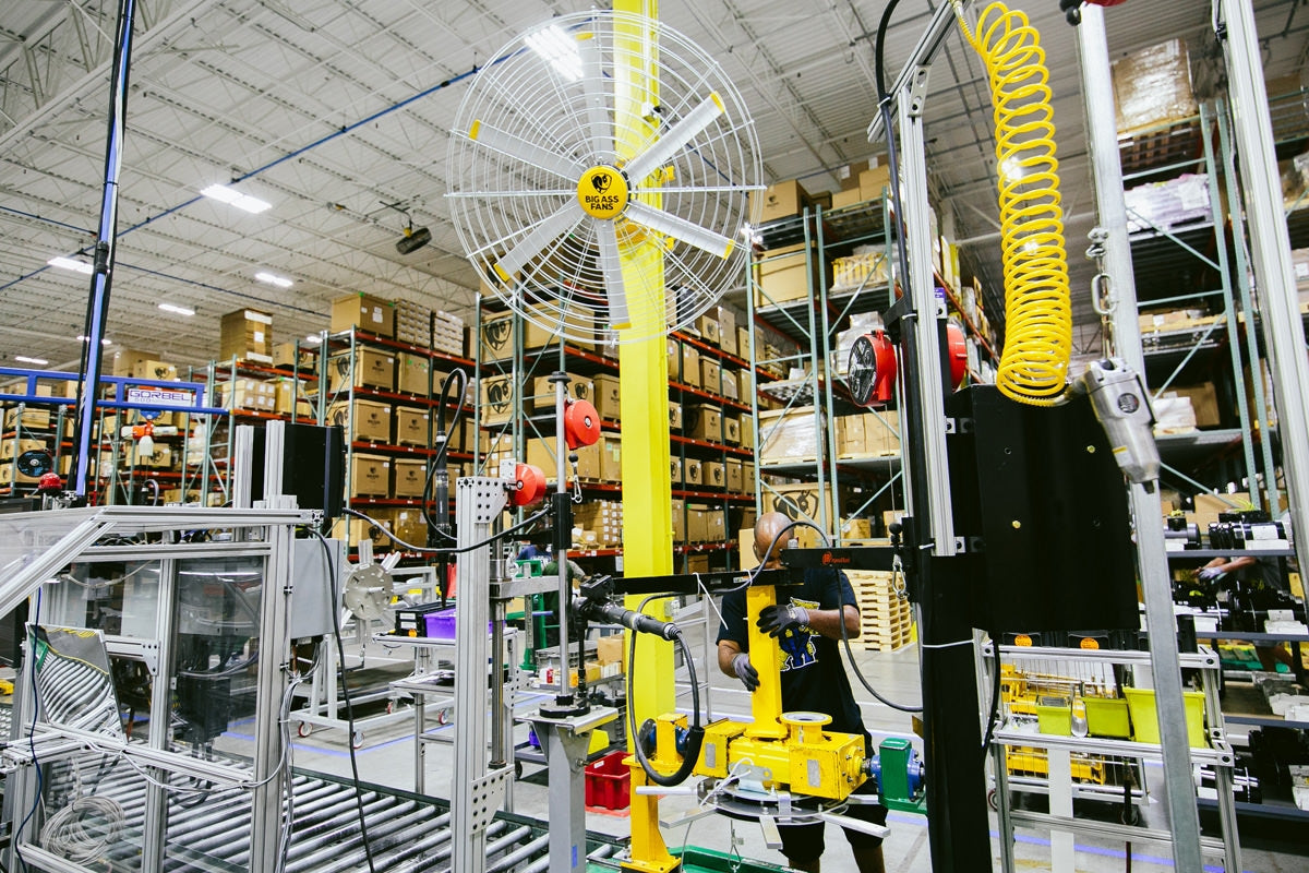Corner-Mounted Fans for Tight Spaces, Doorways, and Awkward Angles ...