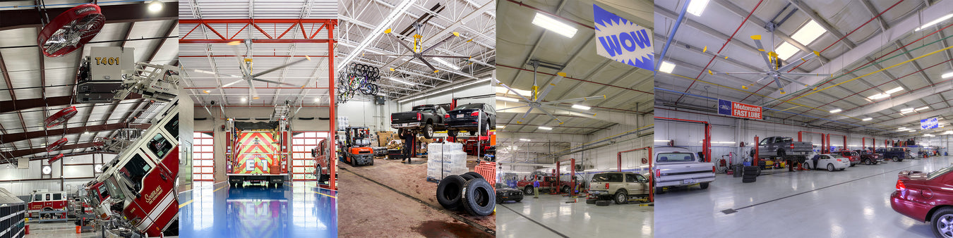 Industrial Garage Fans