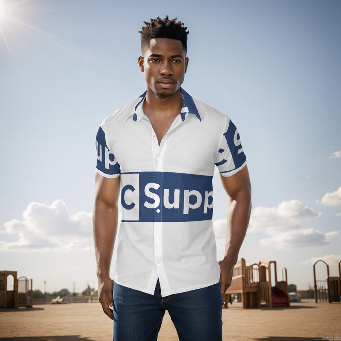 All-Over Print Men's Shirt