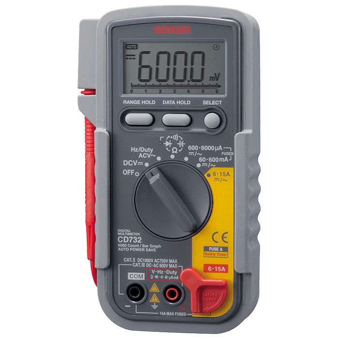 CD732 | Digital Multimeter with High-Speed Bar Graph & Continuity Buzzer with LED
