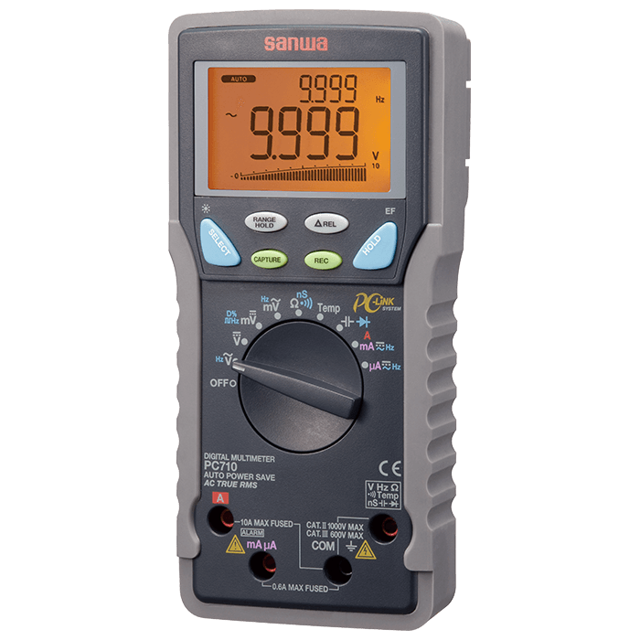 PC710 | Digital Multimeter with True RMS and Dual Display