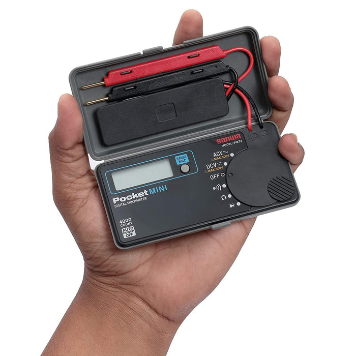 PM7a | Pocket Size Digital Multimeter with Built-In Case